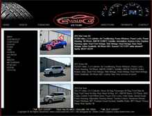 Tablet Screenshot of crowsusedcars.com